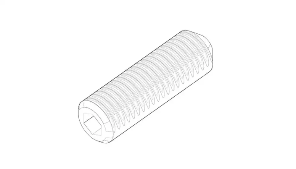 DORNBRACHT Befestigung Gewindestift ERSATZTEILE 093111013 M5 x16 mm, 09311101390 Galeriebild 1
